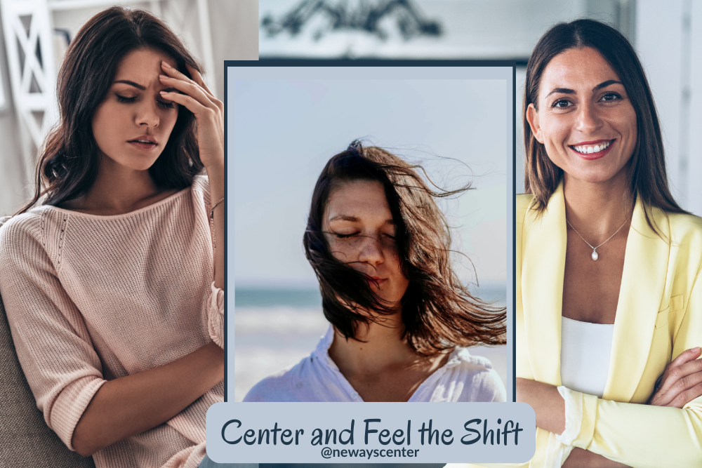 a simple mindfulness practice that allows you to experience how somatic coaching unlocks your potential. I call it: Center and Feel the Shift.
