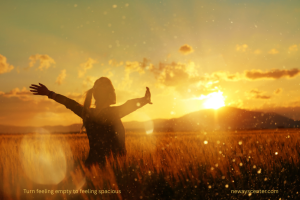 Whether you’re an empty nester or simply starting a new chapter in your life, this simple practice helps you shift from feeling “empty” to embracing the spacious possibilities of your new season.