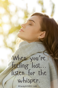 Course correction asks for courage. The courage to listen to your inner wisdom and trust yourself.