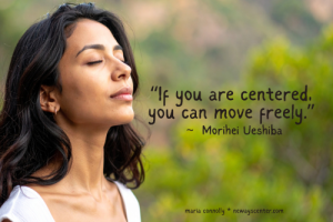 Even during a busy day, you can use this exercise to come home to your self.