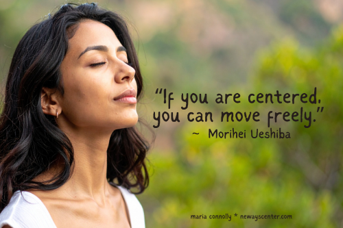 Even during a busy day, you can use this exercise to come home to your self.