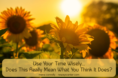 What if summer wasn't inviting you to accomplish more? What if it was inviting you to notice what no longer belongs? Could that possibly be the best way to use your time wisely?